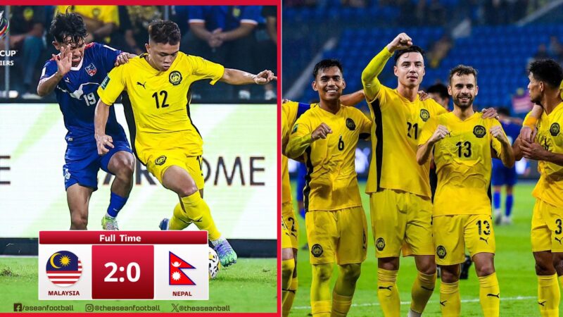 Harimau Malaya mengaum di SSI! Debut Peter, Hector sempurna, Malaysia tundukkan Nepal 2-0