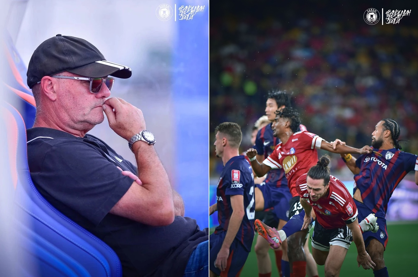 Final Piala FA: Jurulatih Sabah FC kesal ada keputusan pengadil ‘pelik’